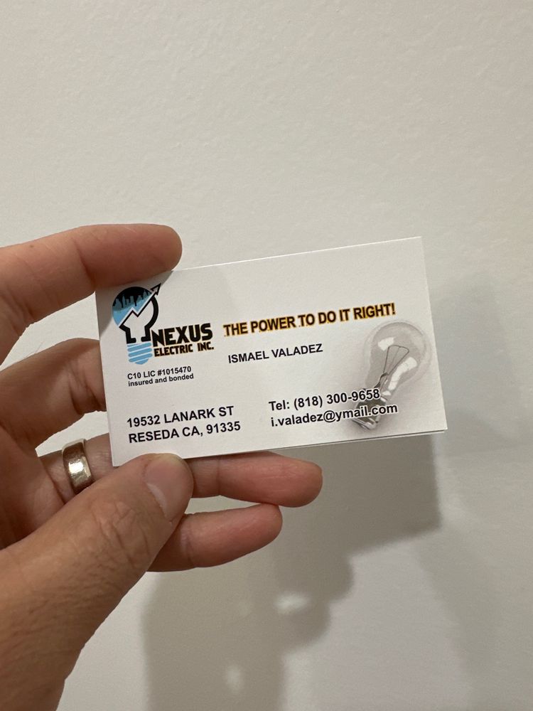 Slide of Nexus Electric