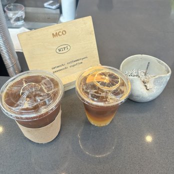 Coffee MCO - Yuzu Honey Espeesso Tonic - Coffee & Tea Near Me - Los Angeles, California