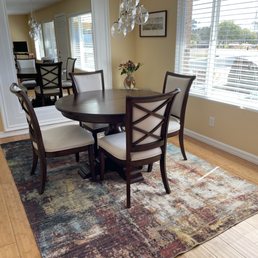 Turkish rug. Very soft cotton with built in pad. Can be shampooed at home. Turkish rug. Very soft cotton with built in pad. Can be shampooed at home.