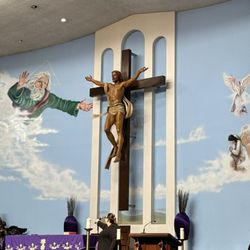 St Louis of France Church - Inside church