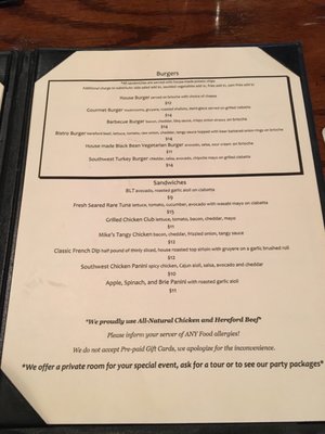 Menu photo 1 Christopher's Bistro Chester, NY Menu photo 1 Christopher's Bistro Chester, NY
