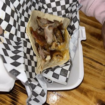 Taquitos El Jefe - Plain chicken taco - Food Trucks Near Me - San Antonio, Texas