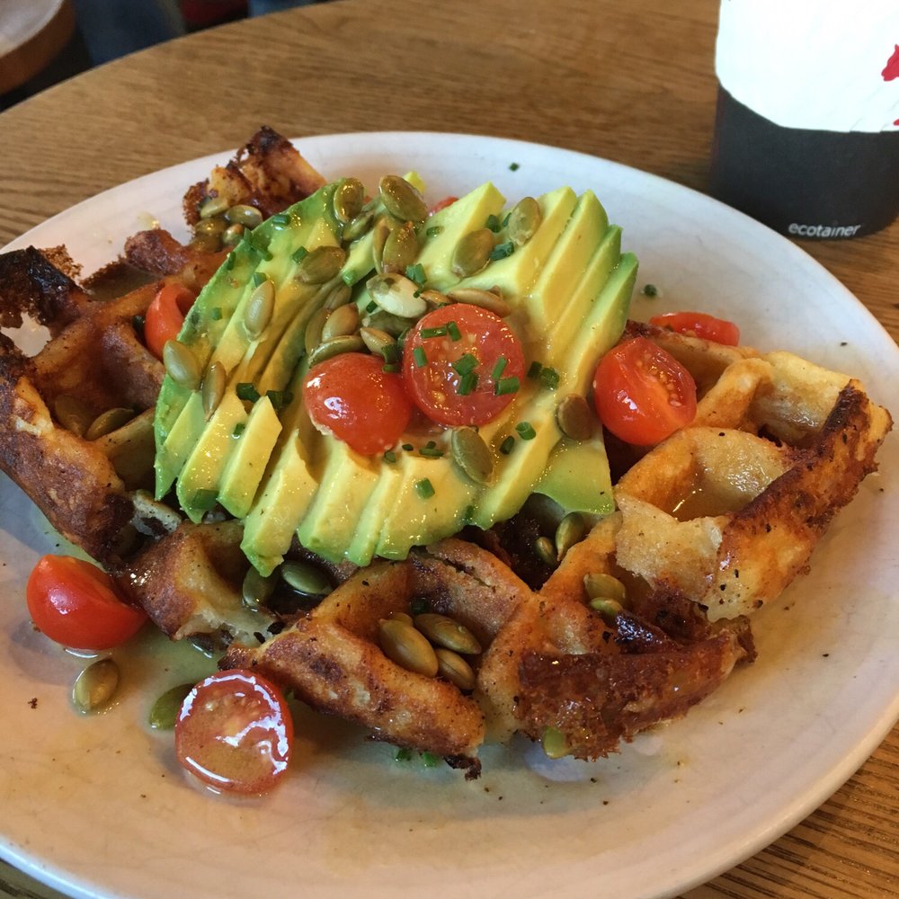 Equator Coffees - Brie avocado waffle - Coffee & Tea Near Me - Mill Valley, California Equator Coffees - Brie avocado waffle - Coffee & Tea Near Me - Mill Valley, California