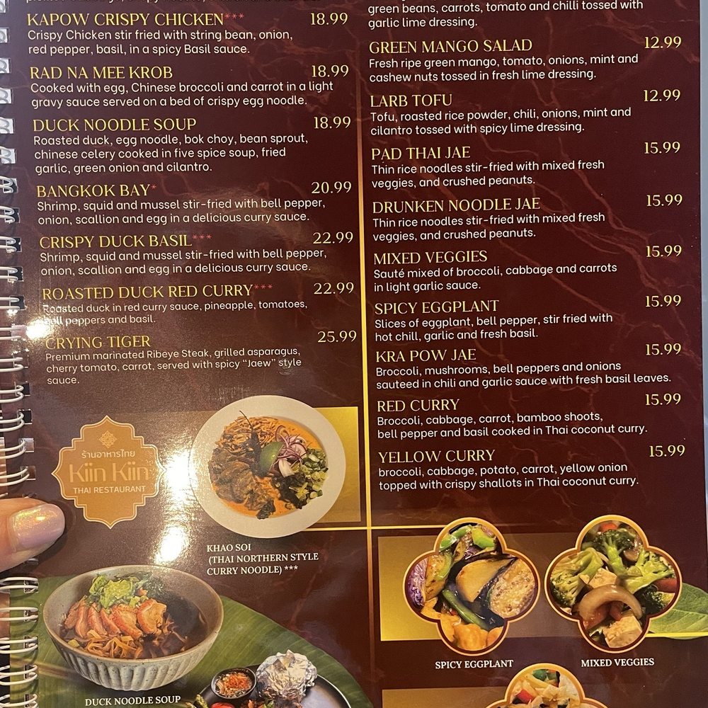 KiiN KiiN Thai - Menu - Thai Near Me - Meridian, Idaho KiiN KiiN Thai - Menu - Thai Near Me - Meridian, Idaho