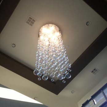 Bay Lighting And Design - Beautiful contemporary fixture assembled, dressed, and installed to perfection - Electricians Near Me