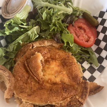 Yellow Vase - Quiche Du Jour- veggie - Mediterranean Near Me - Rolling Hills Estates, California