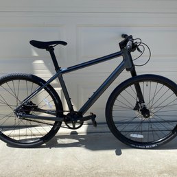 Kevin's Cannondale Bad Boy 1 from REI online and shipped to the Santa Rosa store for assembly and pickup.