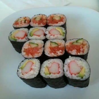 Sushi 86 - Spicy tuna with cucumber and California roll - Sushi Bars Near Me - Cleveland, Ohio Sushi 86 - Spicy tuna with cucumber and California roll - Sushi Bars Near Me - Cleveland, Ohio