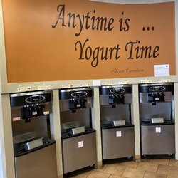 Yogurt Time Cafe - Self serve machines