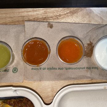 Taco Rock - Mild, medium and hot sauce plus sour cream - Tacos Near Me - Alexandria, Virginia Taco Rock - Mild, medium and hot sauce plus sour cream - Tacos Near Me - Alexandria, Virginia