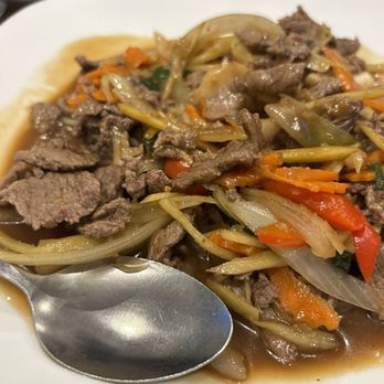Bangkok Street Thai Restaurant - Ginger Perfect Beef - Thai Near Me - Dumfries, Virginia Bangkok Street Thai Restaurant - Ginger Perfect Beef - Thai Near Me - Dumfries, Virginia