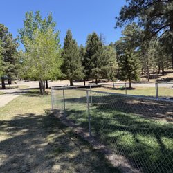 Picture of fenced dog area