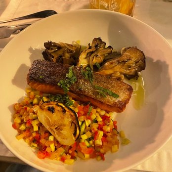 Cara Restaurant - Salmon - New American Near Me - Los Angeles, California