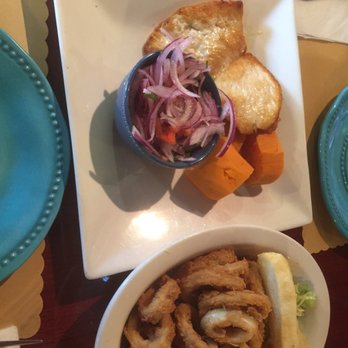 Oh Ceviche - Low quality food and over cooked. 4 1/2 star rating is misleading! - Peruvian Near Me - Davie, Florida