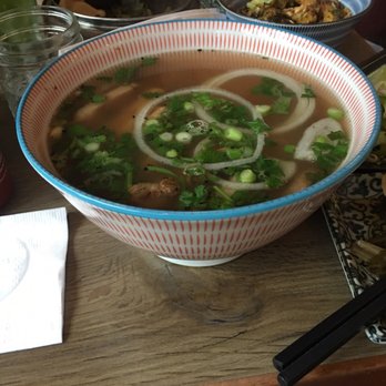 5ive Spice - My first Pho soup. The delicious grilled pork chop Pho! YUMMO - Vietnamese Near Me - Brooklyn, New York 5ive Spice - My first Pho soup. The delicious grilled pork chop Pho! YUMMO - Vietnamese Near Me - Brooklyn, New York
