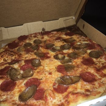 More Italian Pizza Bistro - Medium sausage and pepperoni pizza - Pizza Near Me - Brandon, Florida More Italian Pizza Bistro - Medium sausage and pepperoni pizza - Pizza Near Me - Brandon, Florida