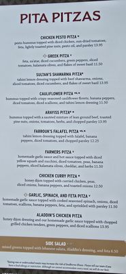 Menu photo 1 Aladdin's Eatery - North Hills Raleigh, NC