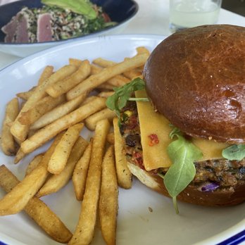Whiskey Bird - Veggie burger and fries ! - New American Near Me - Atlanta, Georgia Whiskey Bird - Veggie burger and fries ! - New American Near Me - Atlanta, Georgia