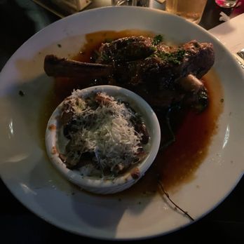 Continent Restaurant & Cigar Lounge - Braised Lamb Shank - Cigar Bars Near Me - Atlanta, Georgia