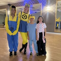 Ms Sabine with Jackson, CruZes and LuZiana. Ms Sabine with Jackson, CruZes and LuZiana.