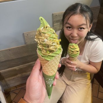 Premium Matcha Cafe Maiko - Matcha with gold flakes. - Coffee & Tea Near Me - Troy, Michigan Premium Matcha Cafe Maiko - Matcha with gold flakes. - Coffee & Tea Near Me - Troy, Michigan