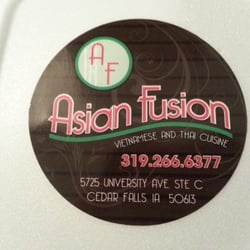 Asian Fusion - Take out box