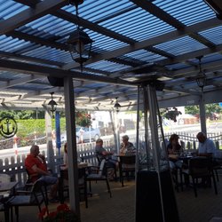 Cafe & Bar Kotwica - Ambiente recht gut, trotz der nähe der Strasse