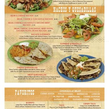 Taqueria La Hacienda - the menu for taqueria la hacienda - Mexican Near Me - Guymon, Oklahoma Taqueria La Hacienda - the menu for taqueria la hacienda - Mexican Near Me - Guymon, Oklahoma