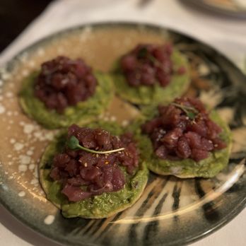 La Selva - Tuna & Guacamole Tostadas (~€10) - Steakhouses Near Me - Barcelona, B