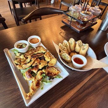 Time Thai Kitchen - Chicken satay egg rolls and chicken curry. - Thai Near Me - Livermore, California Time Thai Kitchen - Chicken satay egg rolls and chicken curry. - Thai Near Me - Livermore, California