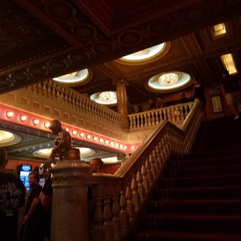 Pabst Theater - First floor stairway - Music Venues Near Me - Milwaukee, Wisconsin
