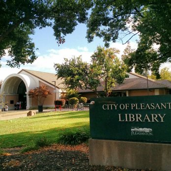 Pleasanton Library - Front entrance - Libraries Near Me - Pleasanton, California