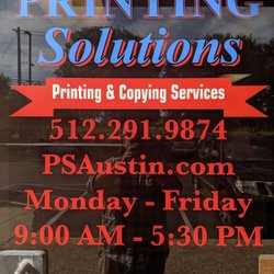 Printing Solutions - Our front door