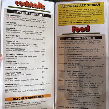 The Burrowing Owl - Menu - Lounges Near Me - Colorado Springs, Colorado The Burrowing Owl - Menu - Lounges Near Me - Colorado Springs, Colorado