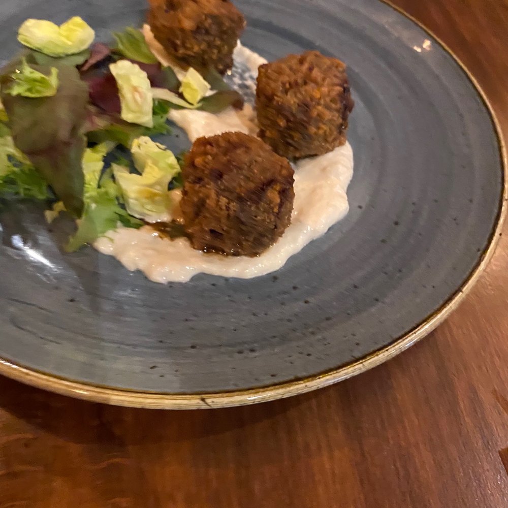 The Argyll Arms - STICKY BEEF BRISKET CROQUETTES - Pubs Near Me - London, XGL The Argyll Arms - STICKY BEEF BRISKET CROQUETTES - Pubs Near Me - London, XGL