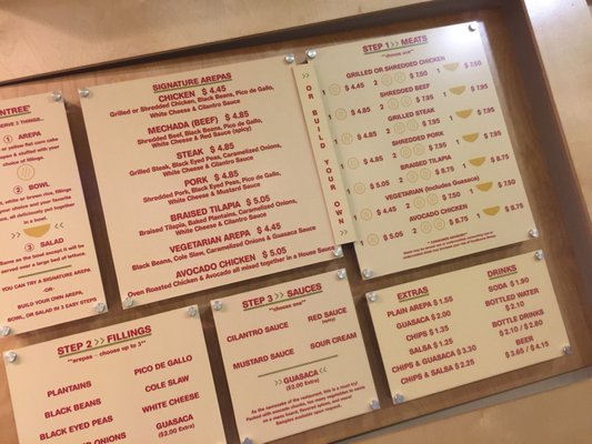 Menu photo 4 Guasaca Raleigh, NC