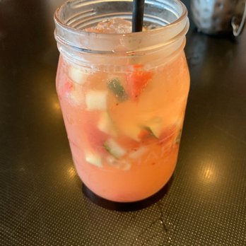 Charred Burger + Bar - Strawberry cucumber vodka lemonade - so refreshing!! - Burgers Near Me - Omaha, Nebraska Charred Burger + Bar - Strawberry cucumber vodka lemonade - so refreshing!! - Burgers Near Me - Omaha, Nebraska