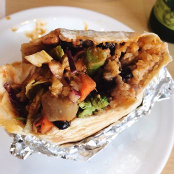 Chiles Mexican Taqueria - Inside of veggie burrito - Mexican Near Me - Nelson, NSN