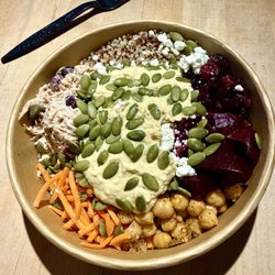 Fresh Greens And Proteins