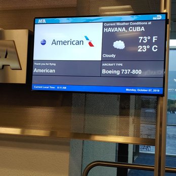 American Airlines - Heading to Cuba - Airlines Near Me - Miami, Florida