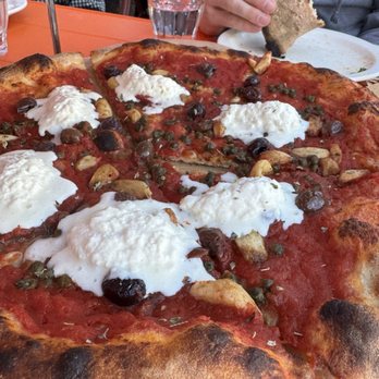 Rose Pizzeria - Burrata pizza - skip it - Pizza Near Me - San Francisco, California Rose Pizzeria - Burrata pizza - skip it - Pizza Near Me - San Francisco, California
