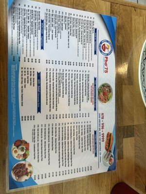Menu photo 5 Pho 75 Smyrna, GA Menu photo 5 Pho 75 Smyrna, GA