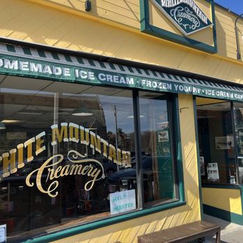 White Mountain Creamery - Store front - Ice Cream & Frozen Yogurt Near Me - Chestnut Hill, Massachusetts White Mountain Creamery - Store front - Ice Cream & Frozen Yogurt Near Me - Chestnut Hill, Massachusetts