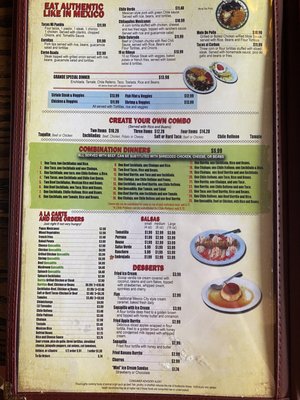 Menu photo 6 Mi Pueblo West Memphis West Memphis, AR