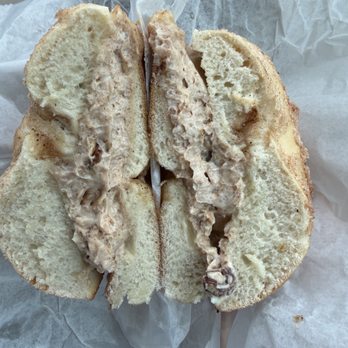Bagel Factory - Cinnamon Bagel w/Walnut Raisin Cream Cheese - Bakeries Near Me - Myrtle Beach, South Carolina