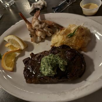 Diamond Point Shadows - The most flavorless, ribeye, shrimp, and au gratin potatoes - American Near Me - Star Valley, Arizona