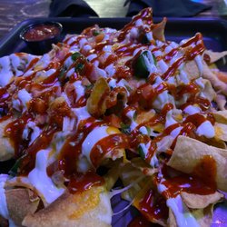 Here we go Fajita nachos!