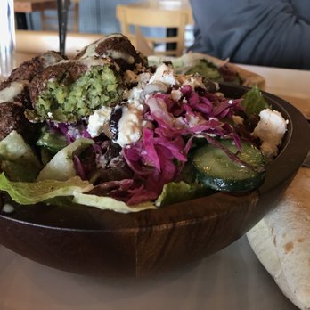 Falafel Republic - Inside falafel, cooked perfectly and well seasoned. - Falafel Near Me - Ashland, Oregon