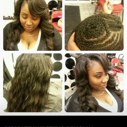 Paparazzi Hair Studio - Full sew in with leave out and Lashes by Tina