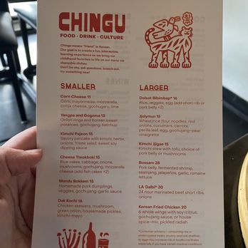 Chingu - Menu - Korean Near Me - Kansas City, Missouri Chingu - Menu - Korean Near Me - Kansas City, Missouri